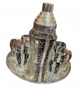 Black Leopard Spot Decanter (1)