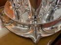 Art Nouveau Silver Tea and Coffee Set Jugendstil by WMF
