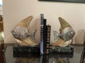 Fish Sculpture Bookends