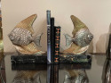 Fish Sculpture Bookends