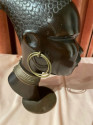 Karl Hagenauer Bronze Wood Sculpture Head of African Woman 1930