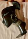 Karl Hagenauer Bronze Wood Sculpture Head of African Woman 1930