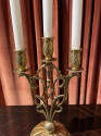 Art Deco Brass Candelabras