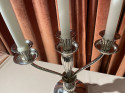 European Art Deco  925 Silver Pair of Candlesticks