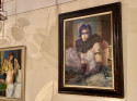 Art Deco Woman in Costume Mask European Vintage