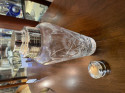 Crystal and Silver Cocktail Shaker
