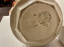 Longwy Art Deco French Cloisonné Ceramic Geometric Gourd ShapeLarge Vase