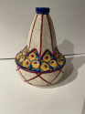 Longwy Art Deco French Cloisonné Ceramic Vase