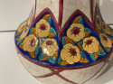 Longwy Art Deco French Cloisonné Ceramic Vase