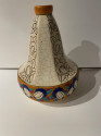 Longwy Art Deco French Cloisonné Ceramic Vase