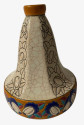 Longwy Art Deco French Cloisonné Ceramic Vase