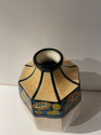 Longwy Art Deco French Cloisonné Ceramic Vase