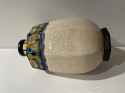 Longwy Art Deco French Cloisonné Ceramic Vase