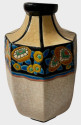 Longwy Art Deco French Cloisonné Ceramic Vase