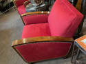 Art Deco French Three Piece Sofa Suite