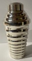 Cocktail Shaker with Matching Glasses Art Deco Style