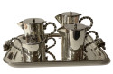 Restored Coffee Tea Set and Tray Art Deco