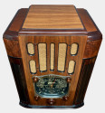 Zenith Tombstone Radio (1937) Zenith 10-S-130 Black-Dial Bluetooth Radio