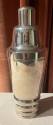 Art Deco Cocktail Shaker Matching Glasses and Ice Bucket Silver Plate