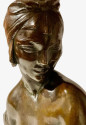Amedeo Gennarelli Bronze Bust Art Deco Woman