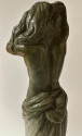 G Gori Bronze Female 1/2 nude statue Classic Art Deco France