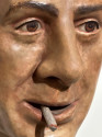 Original Hand Made Art Mask Marcello Mastroianni