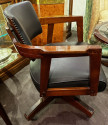 Vintage Art Deco Office Chair Restored 