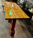 Custom Art Deco Two-tone French Style Console