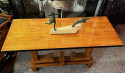 Custom Art Deco Two-tone French Style Console