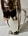 Napier Silver-plated Penguin Cocktail Shaker 1936