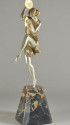 Pierre Le Faguays Art Deco Cymbal Dancer