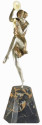 Pierre Le Faguays Art Deco Cymbal Dancer