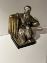 Jean Canneel, Belgian Sculptor Cubist Bronze Art Deco