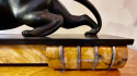 Art Deco Panther Sculpture By Guy Debe French