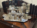 Art Deco Silver Five Piece Tea and Coffee Service