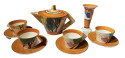 Clarice Cliff Commemorative Bizarre Ware Tea set