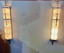 Original Art Deco Movie Theater Sconces Rare