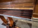 French Style Art Deco Console Macassar & Chrome