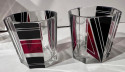 Art Deco Decanter and Whiskey Glasses Karl Palda