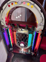 Vintage 1946 Wurlitzer Model 1015 Bubbler Collector Multi-Selector Phonograph and Matching Wurlitzer Bubble Speaker Cabinet 