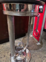 Walter von Nessen Chase Lazy Boy Smoker's Stand Brass Chrome Original