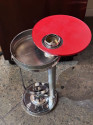 Walter von Nessen Chase Lazy Boy Smoker's Stand Brass Chrome Original
