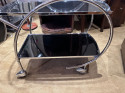 1930s Streamline Art Deco Chrome and Glass Hostess Trolley Bar Cart