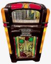Wurlitzer Juke Box Model 700 Original and Restored Art Deco Circa 1940