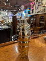 Art Deco Bubble Stack Silverplate Cocktail Shaker