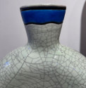 Longwy Primavera Africanist Art Deco Vase Rare