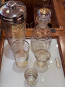 Zenith Chairside Radio  Bar With Glasses Art Deco Rare