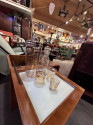 Zenith Chairside Radio  Bar With Glasses Art Deco Rare
