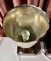 Matching Pair of French Art Deco Torchiere Tabletop Floor Lamp