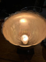 Matching Pair of French Art Deco Torchiere Tabletop Floor Lamp